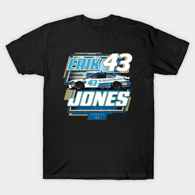 Erik Jones Adventhealth Rival T-Shirt by Lonacrumton